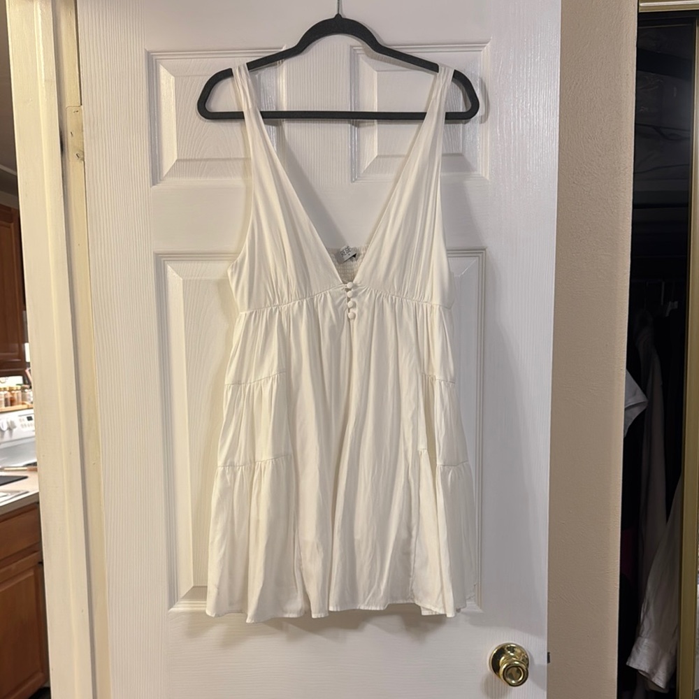 Elegant Bridal White Dress